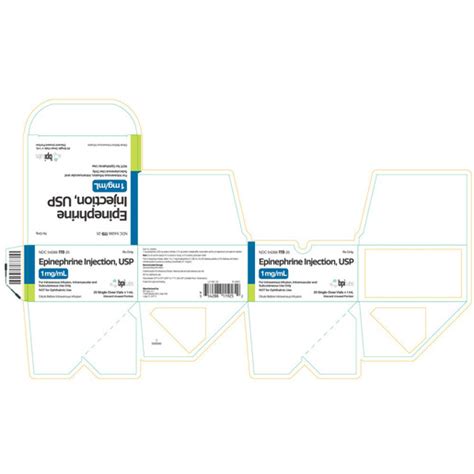 Epinephrine Injection 1mg/mL Vial | Bound Tree