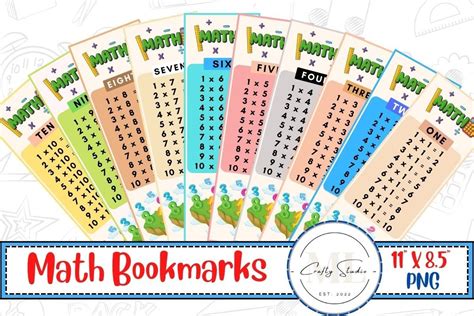 Image result for Math Bookmark
