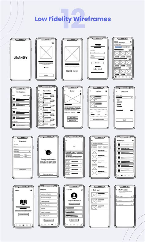 Learnify | E-Learning Mobile App | UIUX Case Study - Swagath P | Mobile ...