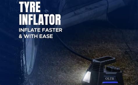 AstroAI Portable Air Compressor Pump, Tire Inflator with Gauge 12V DC ...