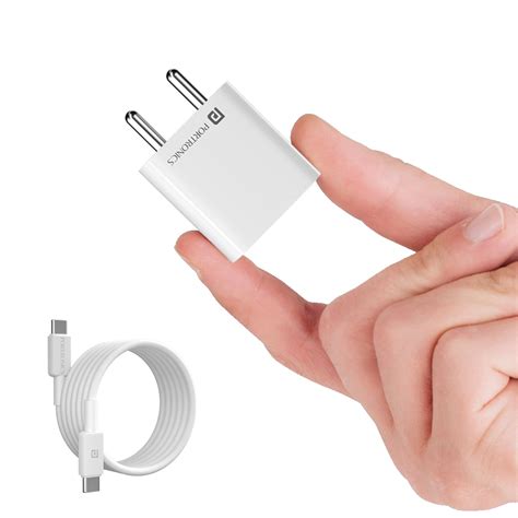 Shop Portronics Adapto 25 Plus 25w Power Adapter for Phone