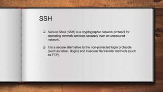 Image result for Secure Shell Network