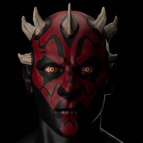 ArtStation - Darth Maul THE PHANTOM MENACE