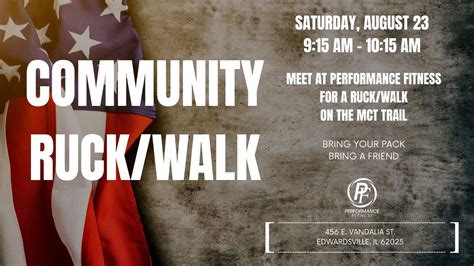 Performance Fitness Community Ruck/Walk, 456 E Vandalia St ...