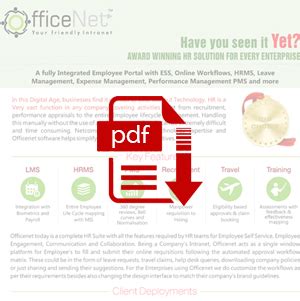 Officenet Features Samples | Case Study| Key Features | Resources downloads