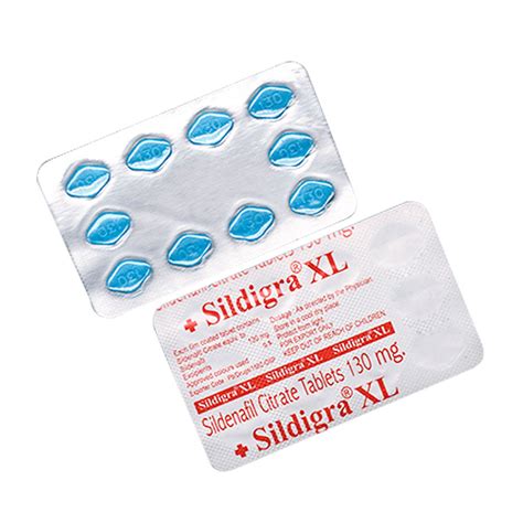 Sildenafil Citrate 130mg (Sildigra XL) |The blue pill - RSM Enterprises