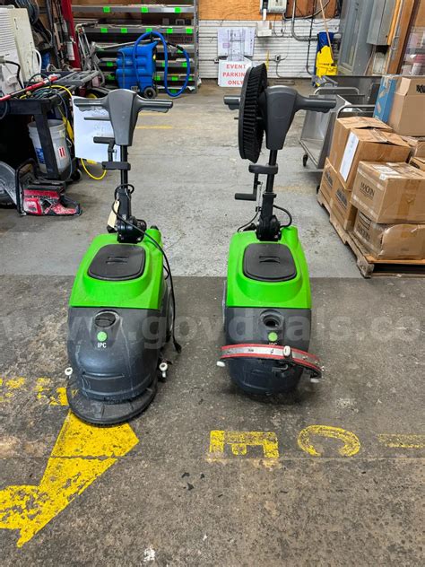 Lot of (2) IPC Eagle Floor Scrubber | GovDeals