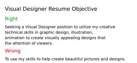 Image result for Objectives Visual Example