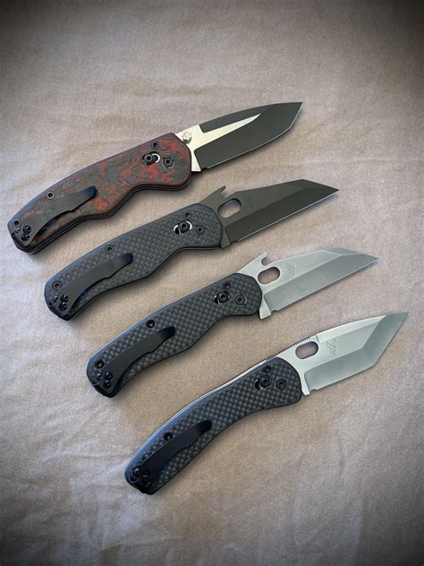 Just finished making these crossbar folders. Top knife is Rex 121 (70 ...