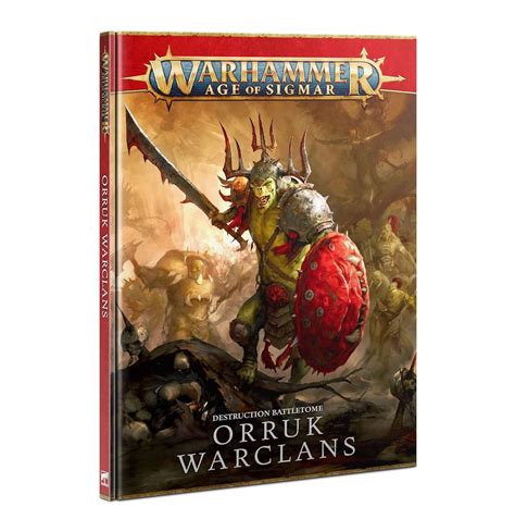 Warhammer Age of Sigmar - Orruk Warclans Destruction Battletome ...