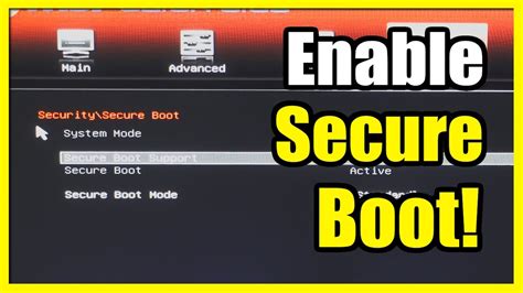 Image result for Install Default Secure Boot Keys