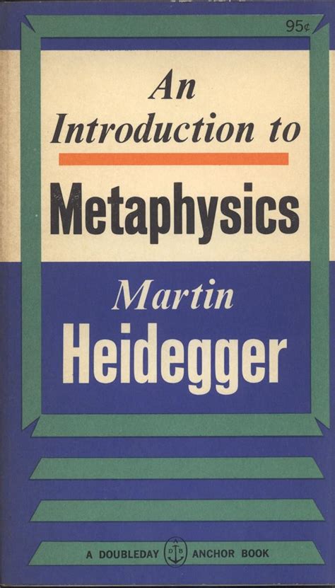 An introduction to metaphysics (Anchor books) : Amazon.in: Books