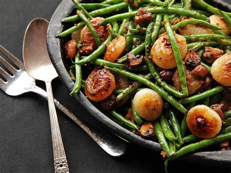 Stir Frying Green Beans