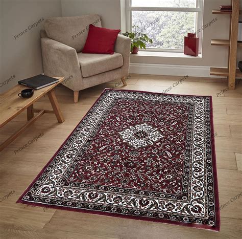 Buy Prince Carpets Kashmiri Carpets for Living Room Supersoft Silk ...