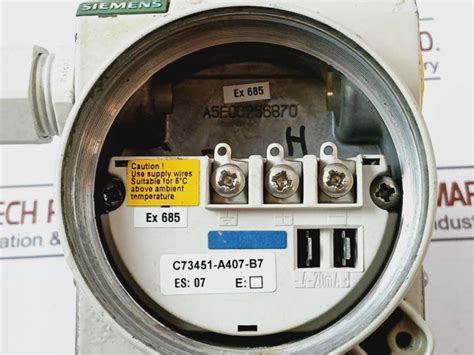 Siemens 7Mf4433-1Ca02-2Nc1 Sitrans P Differential Pressure Transmitter ...