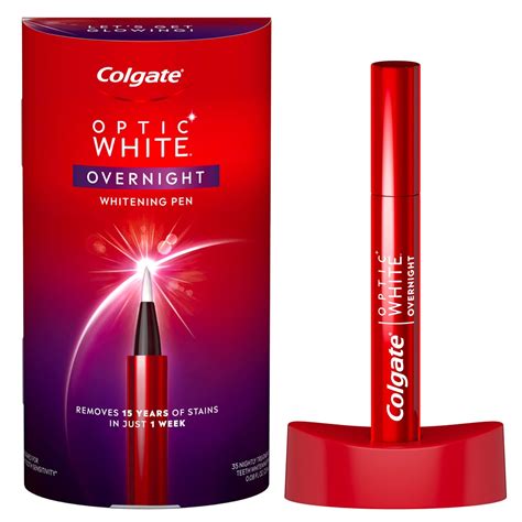 Buy Colgate Optic White Overnight Teeth Whitening Pen, Teeth Stain ...