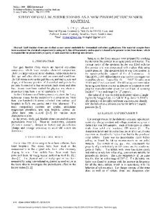 Study of gall bladder stones as a new piezoelectric sensor material ...