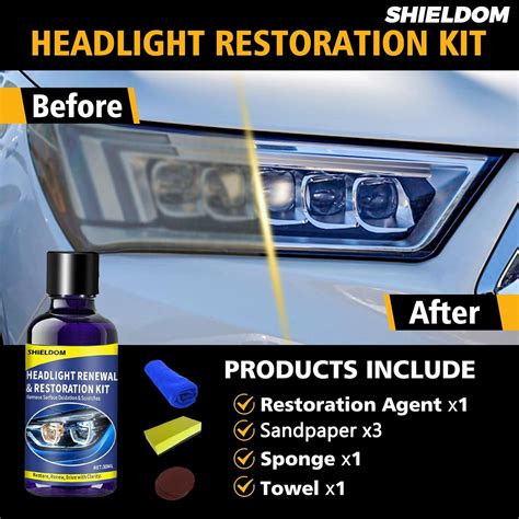 Car Headlight Restoration Kit Review – Professional-Quality DIY Headlight Repair