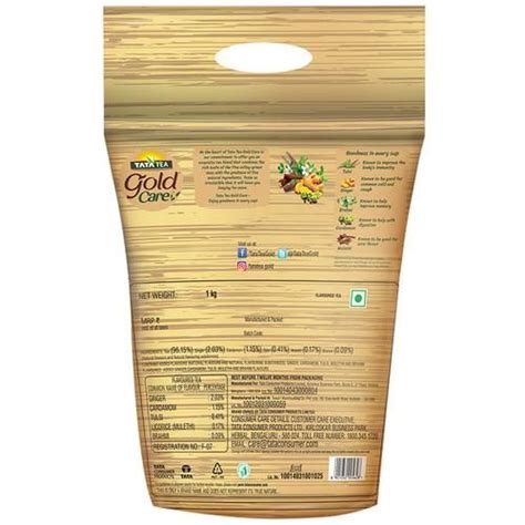 Tata Tea Gold Care Tea Blend - With Rich Taste & Natural Ingredients