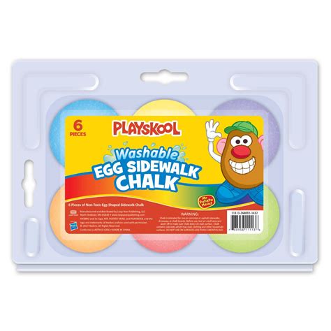 Playskool Washable Egg Sidewalk Chalk : Amazon.in: Home & Kitchen
