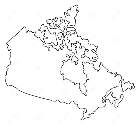 Blank Maps Of Canada For Students Canada And The Canadian Provinces