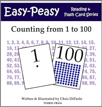 Counting Numbers 1 to 100 (2 Books in One!) (Easy-Peasy Math Flash Card ...