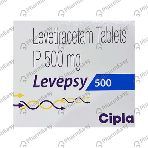 Levepsy 500 MG Tablet (10): Uses, Side Effects, Price & Dosage | PharmEasy