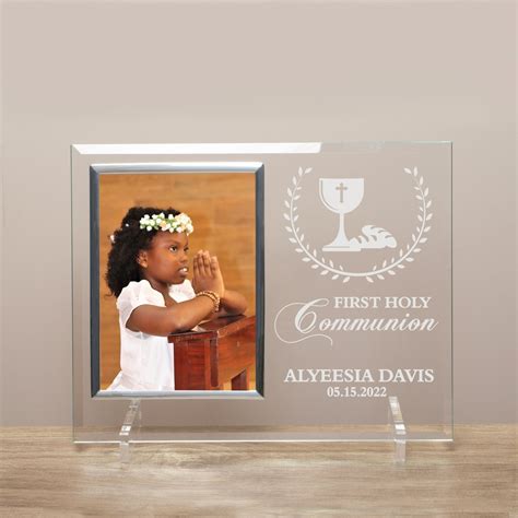 First Communion Picture Frame | Personalized First Communion Gift for ...
