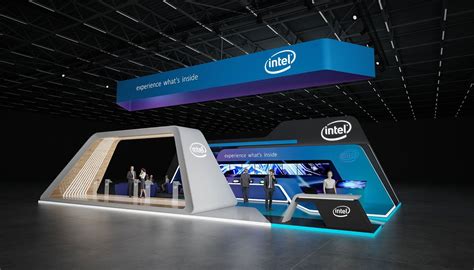 Intel corporation exhibition stand design