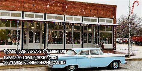 Anniversary Celebration at Deer Creek Mercantile , 1183 Main Street ...