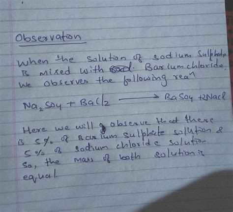 After doing this experiment what you observe?Aim of experiment :-To ...