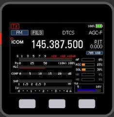 Image result for Icom 9700 Scan