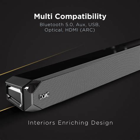 boAt Aavante Bar 1150D | 80W, 2.0 Channel Dolby Audio Soundbar for TV