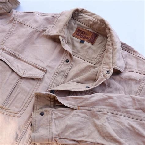 Workman Button Jacket, Men's Fashion, Coats, Jackets and Outerwear on ...