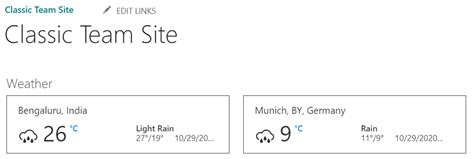 Adding OOTB/Default modern SPFx webparts to classic pages