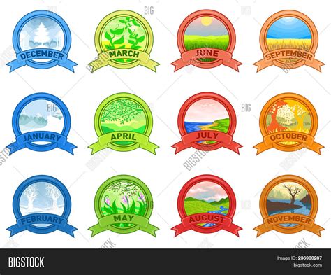 12 Months Of The Year