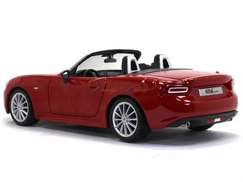 Fiat 124 Spider 1:24 Bburago diecast Scale Model car | Scale Arts India