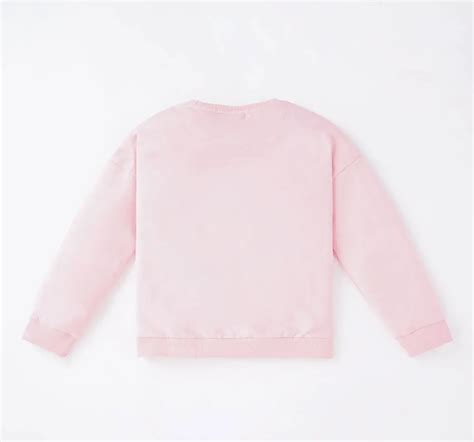 Ed-a-Mamma Sustainable Girls Full Sleeves Printed Sweatshirt