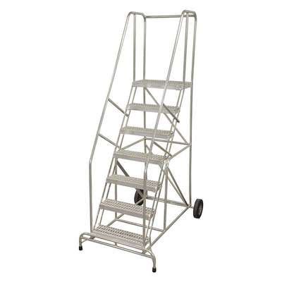 937902-4 Cotterman 6-Step Wheelbarrow Ladder, Serrated Step Tread, 90 ...