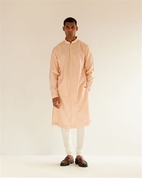 Black Hole Placement Embroidery Kurta Set – countrymade.in