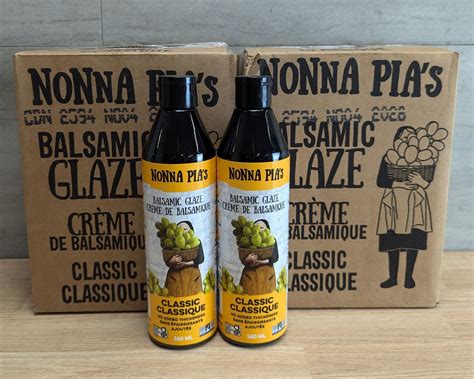 Nonna Pia's Balsamic Glaze, 380ml - Lot of 14 | LC41/RackH