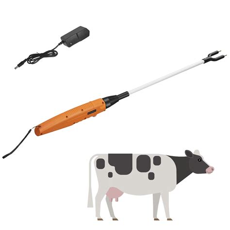 Buy TOPQSC Cattle Prod,Livestock Prod Stick,44 inch Rechargeable ...