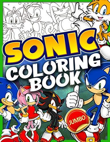 Buy Sonic Coloring Book: Sonic Coloring Book With Exclusive Unofficial ...