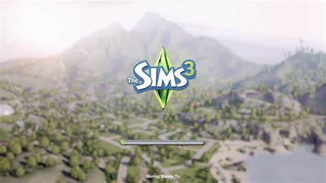 Substituição da tela de carregamento para The Sims 3 - BoringBones