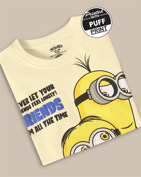 Minions Regular Fit Tshirt For Boys – Kidsville