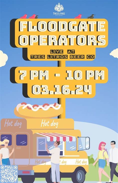 Floodgate Operators - Live Music, Tres Litros Beer Company, Salida, 16 ...
