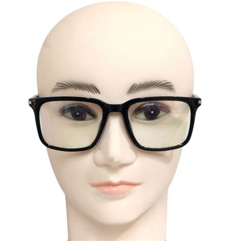 M16 Transparent Rectangular Crutch Glasses for Ptosis – Stylish Support ...