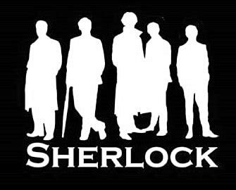 Sherlock Squad Decal Vinyl Sticker|Cars Trucks Vans Walls Laptop| White ...