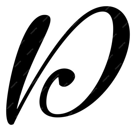 Premium Vector | Hand drawn vector calligraphy letter D Script font logo Handwritten brush style ...