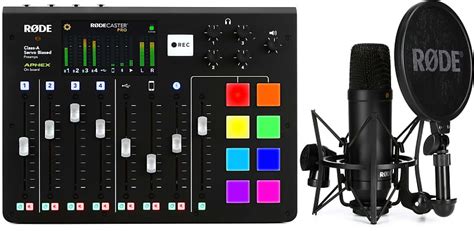 Image result for Rode Rodecaster Pro Podcast Production Studio Bundle